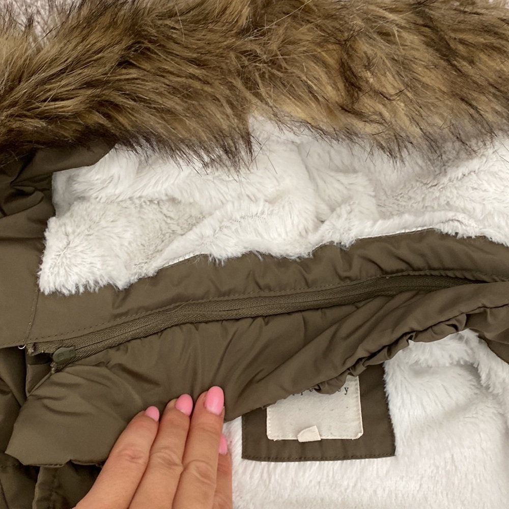 Winter warm Kids girl parka jacket size 6 - Picture 9 of 9